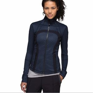 Lululemon Define Jacket Tri Geo Print Inkwell Navy